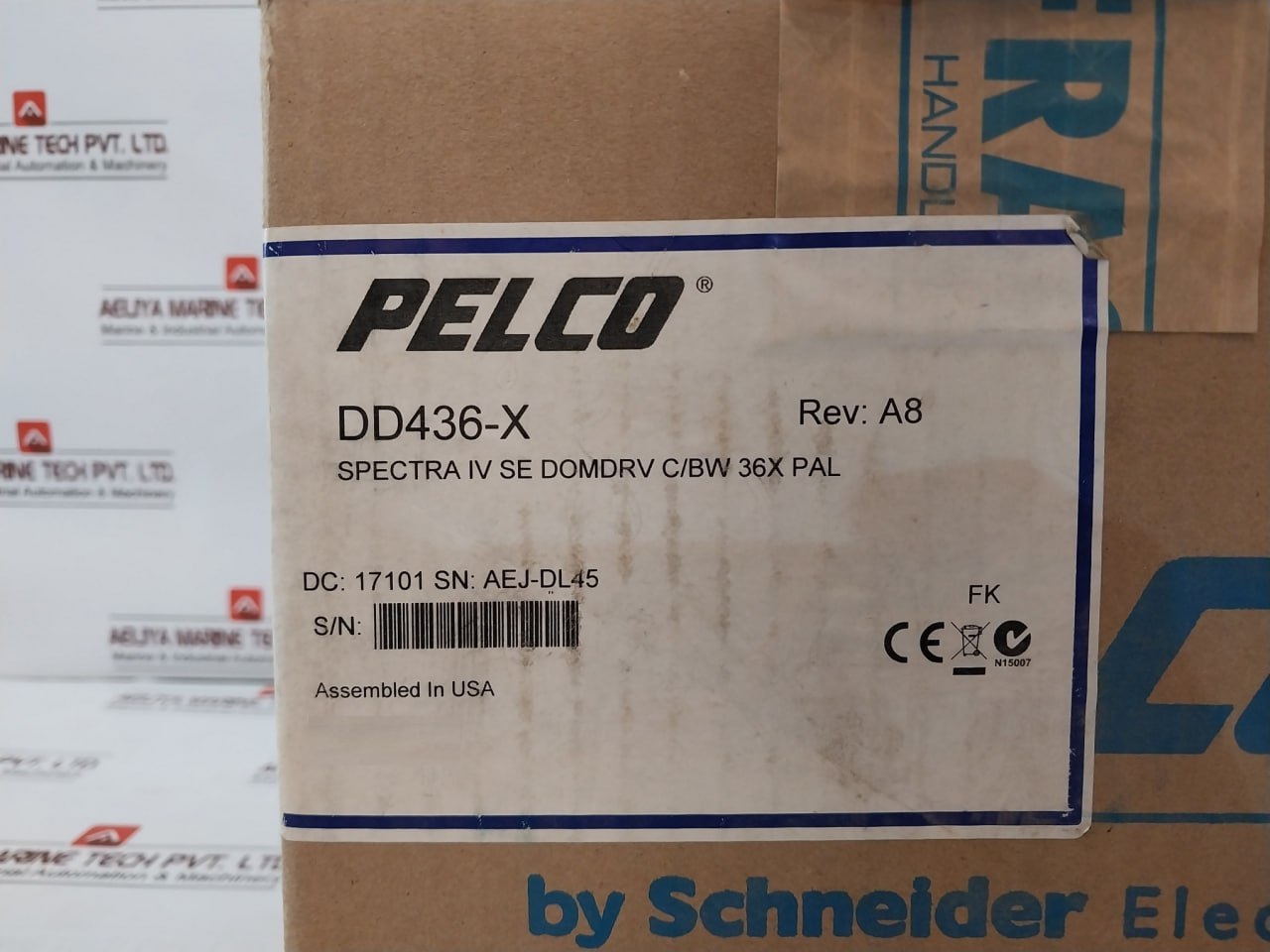 Pelco Bb4-psg-e Stainless Steel Spectra Environmental Pendant Mount Kit 50-60Hz