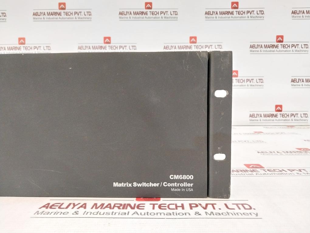 Pelco Cm6800-32X6-x Matrix Switcher/Controller 50/60Hz 120/230V