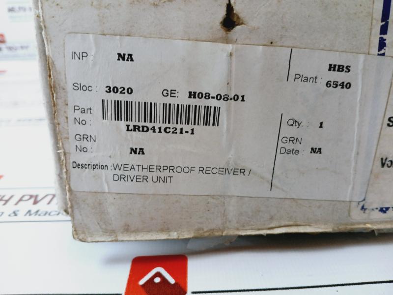 Pelco Lrd41c21-1 Legacy Fixed Speed Receiver Unit Rev A0 50/60hz 5w 120v