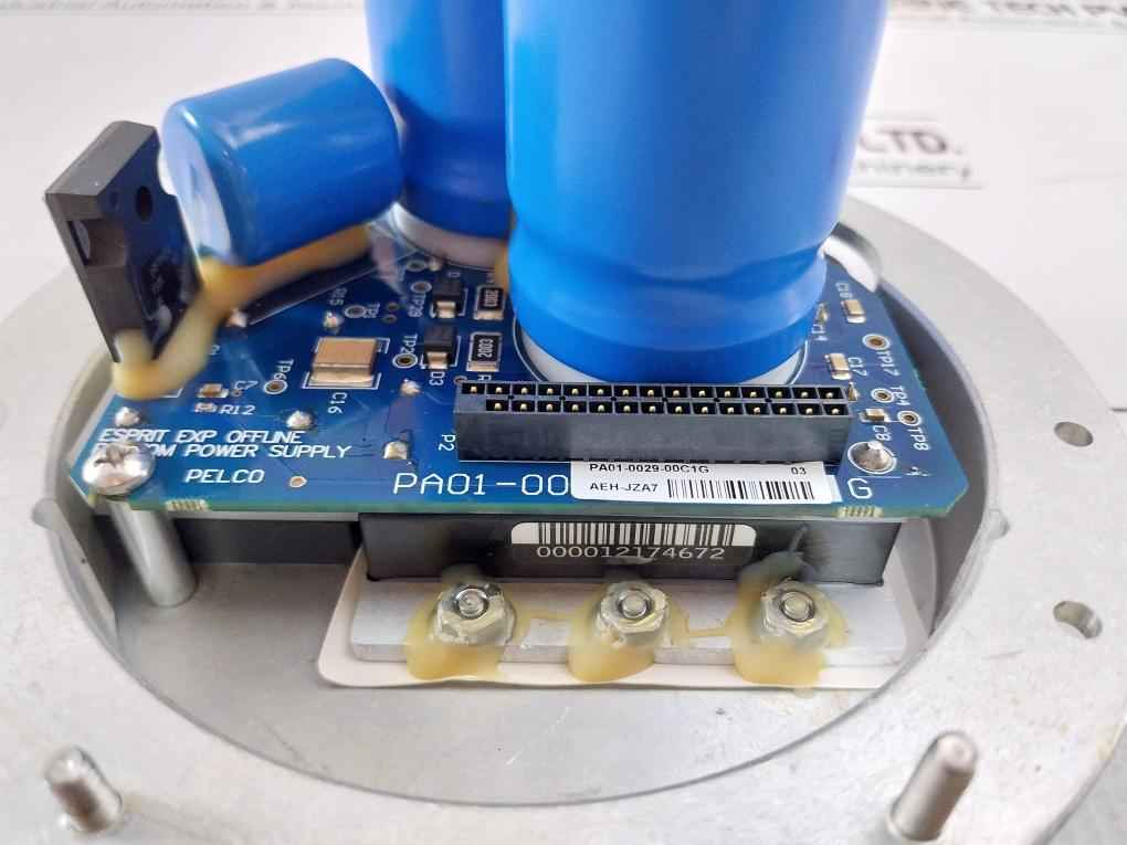 Pelco Pa01-0029-00C1G Capacitor Board 250 Vdc