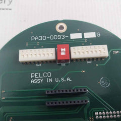 Pelco Pc30-0093-00B0 Pcb For Foe Power Module Positioning System