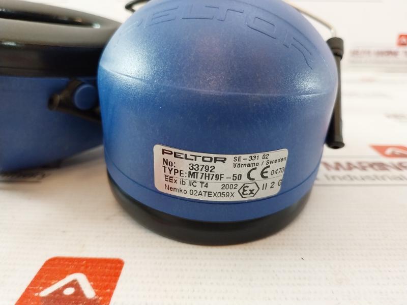 Peltor Mt7H79F-50 High Attenuation Headset Se-331 02 425-04 B 33792