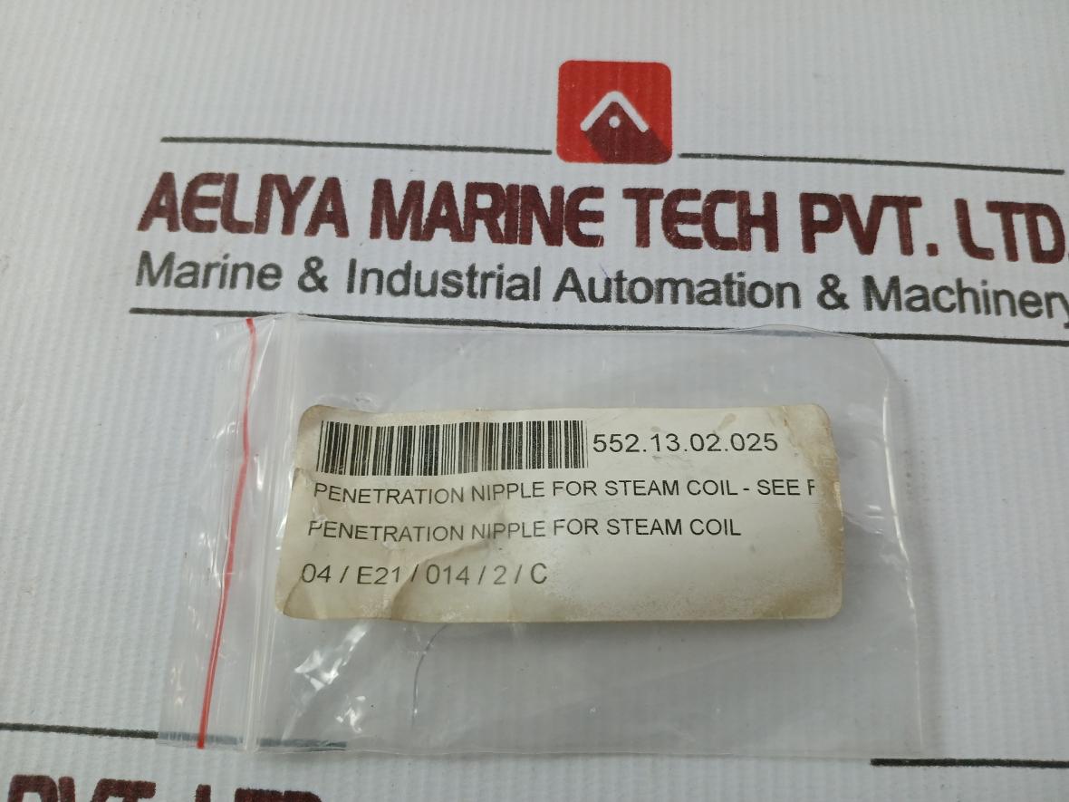 Penetration Nipple For Steam Coil 552.13.02.025
