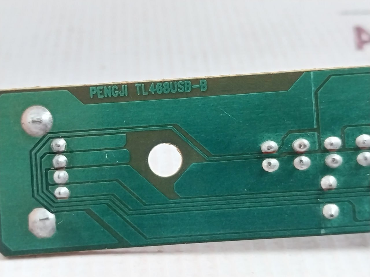Pengji Tl468Usb-b Lan Cable Tester Pcb