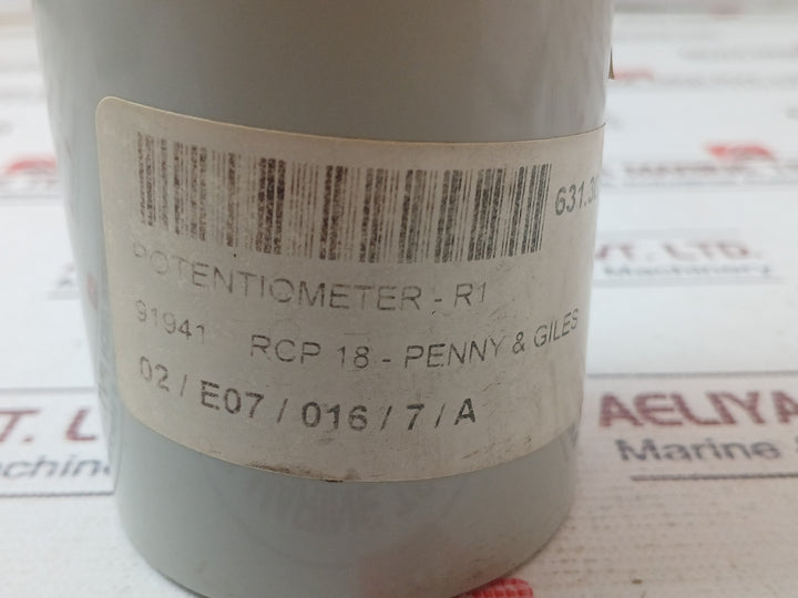 Penny & Giles D20492/Var5 Precision Potentiometer 250800