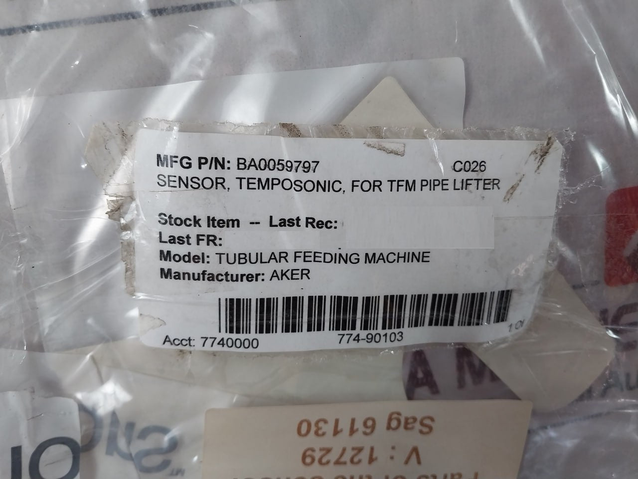Penny+Giles Ics100/Em/0600/H/01 Temposonic Linear Sensor