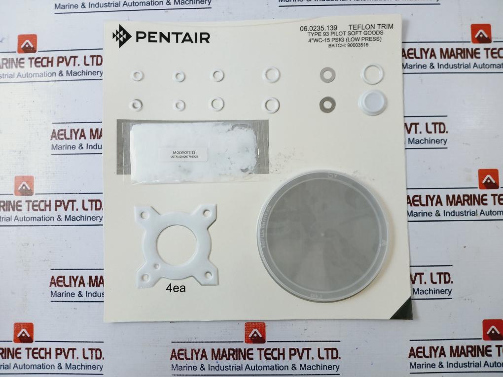 Pentair 06.0235.139 Marine Sampling 93T Pilot Repair Kit