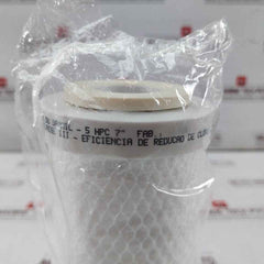 Pentair 5 Hpc 7" Hydrocarbon (Hpc) Filter Element 130 Liter 5 Micron