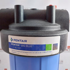 Pentair Big Blue Filter Housing With Pressure Relief 30-90 Psi 20’’ Opaque