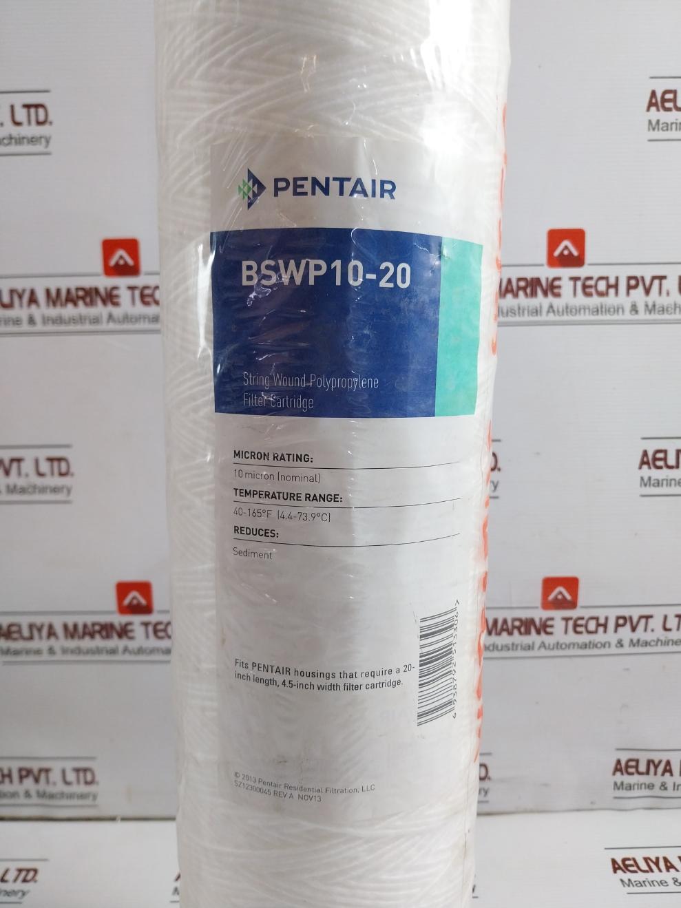 Pentair String Wound Filter Cartridge 10 Micron 20 Inch Bswp10-20