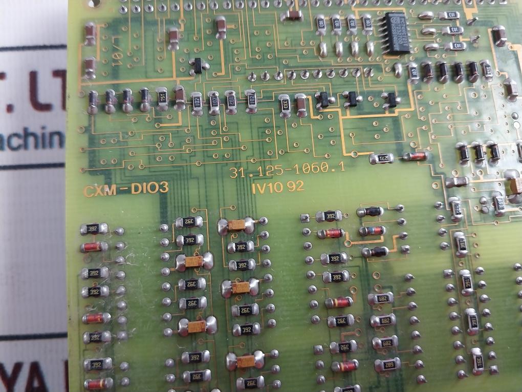 Pep Cxm-dio3 Cpu Control Board Module Iv10 92