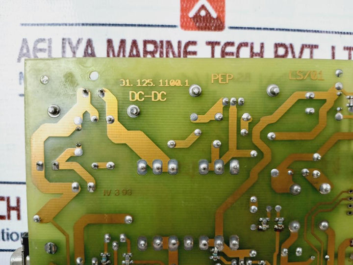 Pep Modular 31.125.1100.1 Printed Circuit Board 144-93