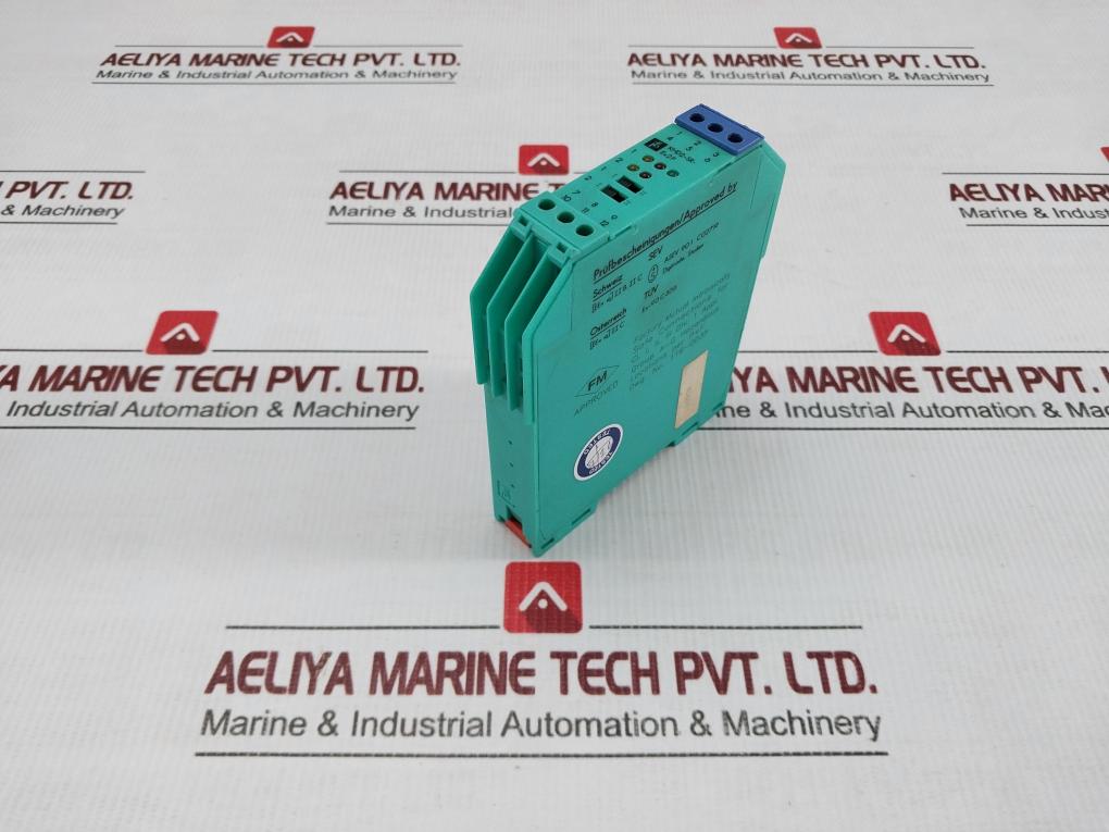 Pepperl+Fuchs Isolated Switch Amplifier Khd2-Sr-Ex2p 20.4-27.6vdc