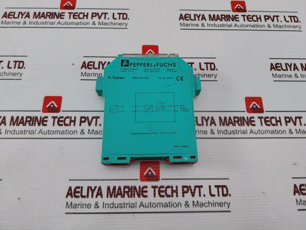 Pepperl+Fuchs 126991 Repeater Module Kfdo-cs-1.50
