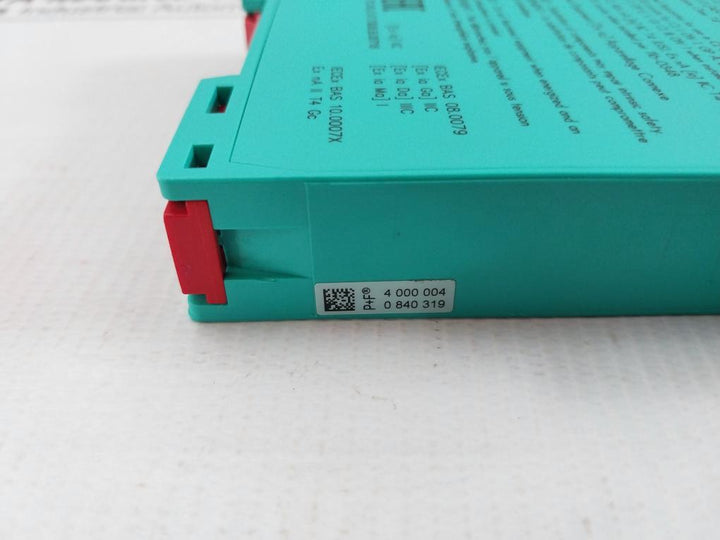 Pepperl+Fuchs 253V 1-channel Isolated Repeater Barrier Kfd0-cs-ex1.54