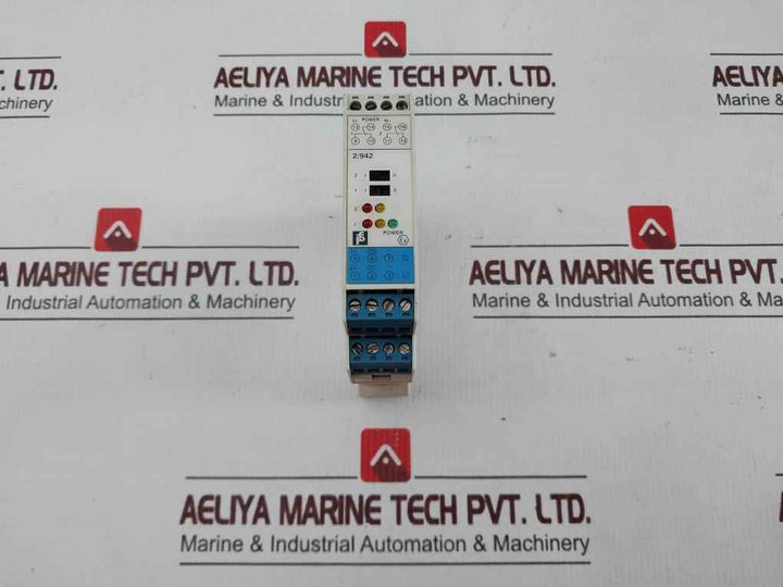 Pepperl+Fuchs 2/942 Switch Amplifier 250V 25.9 Ma 67Mw 541763
