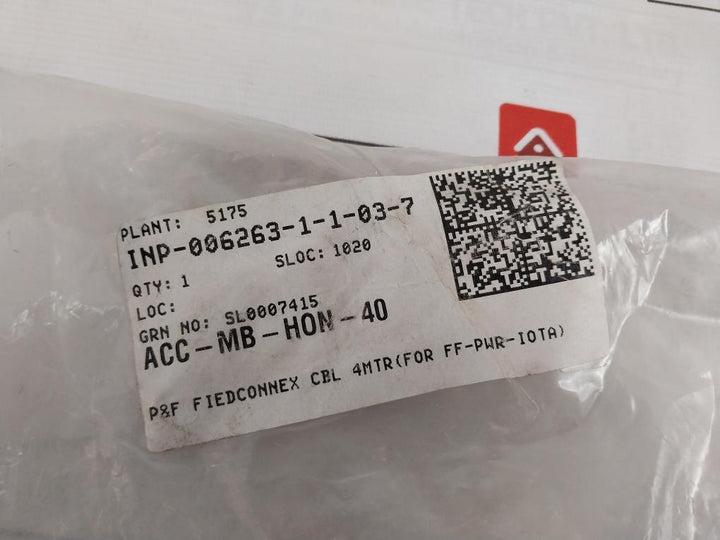 Pepperl+Fuchs Acc-mb-hon-40 Fieldconnex System Cable 60C Sl0007415 8Pr 24 Awg