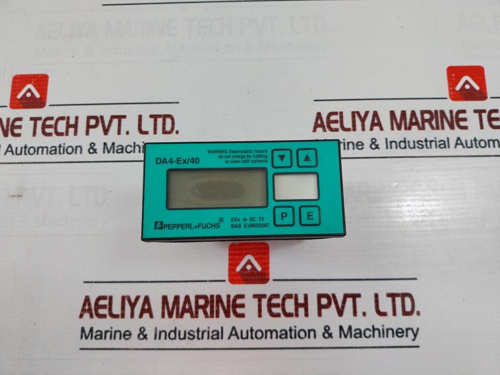 Pepperl+Fuchs Da4-ex/40 Digital Indicator 4/20 Ma