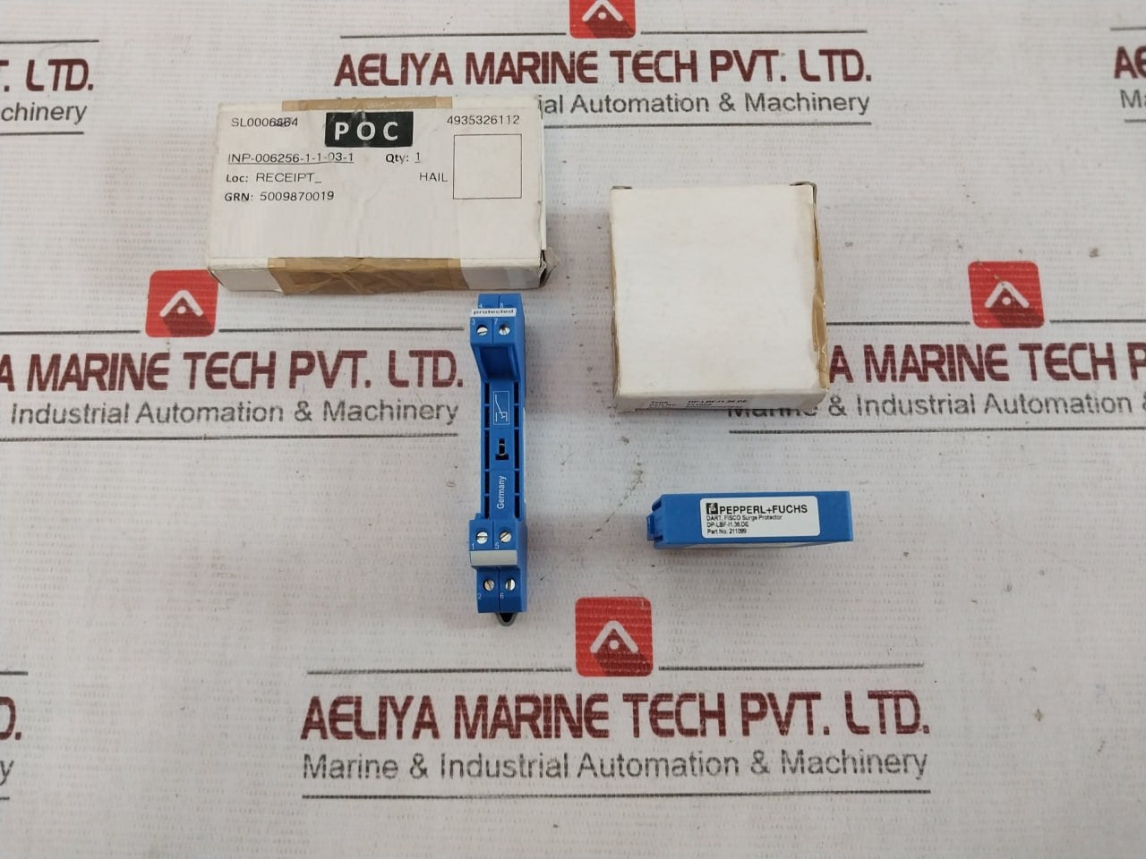 Pepperl+Fuchs Db-lbf-i1/Dp-lbf-i1.36.De Fisco Surge Protector 211077 36V Dc