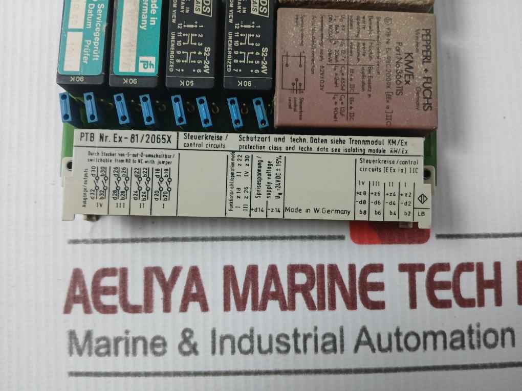 Pepperl+Fuchs Eg4-r Switch Amplifier 24V