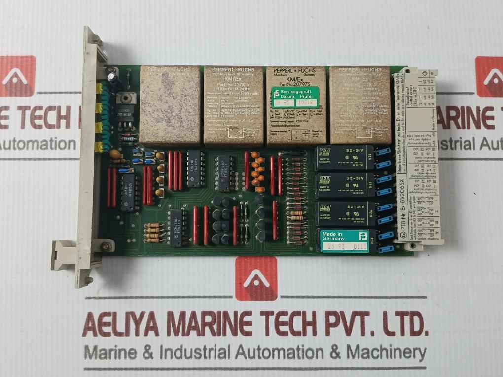 Pepperl+Fuchs Eg4-r Switch Amplifier 24V Dc