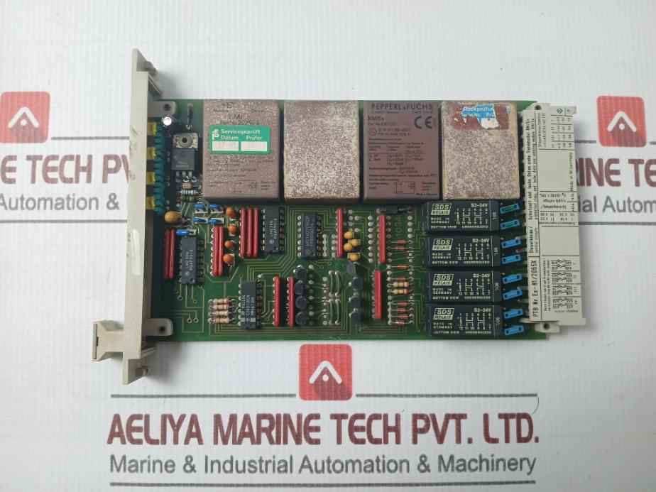 Pepperl+Fuchs Eg4-r Switch Amplifier 24Vdc 82 13849