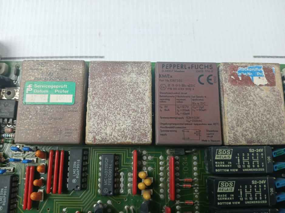 Pepperl+Fuchs Eg4-r Switch Amplifier 24Vdc 82 13849