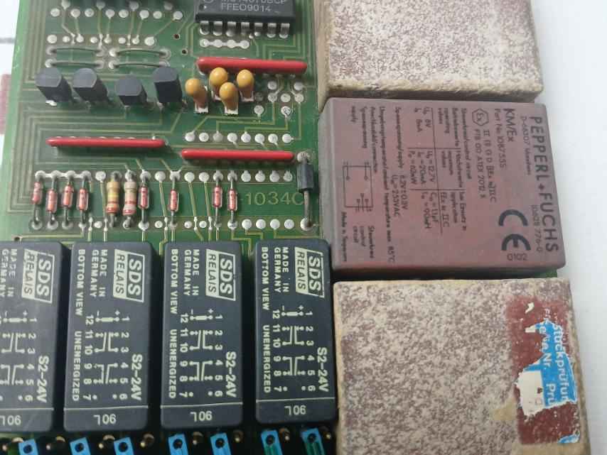 Pepperl+Fuchs Eg4-r Switch Amplifier 24Vdc 82 13849
