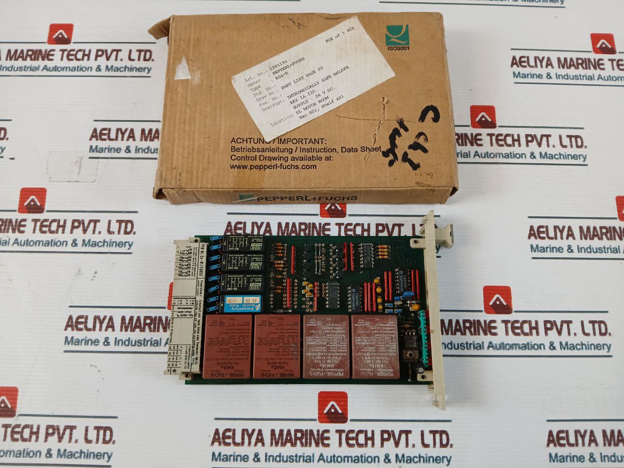 Pepperl+Fuchs EG4-R Switch Amplifier Module 048744