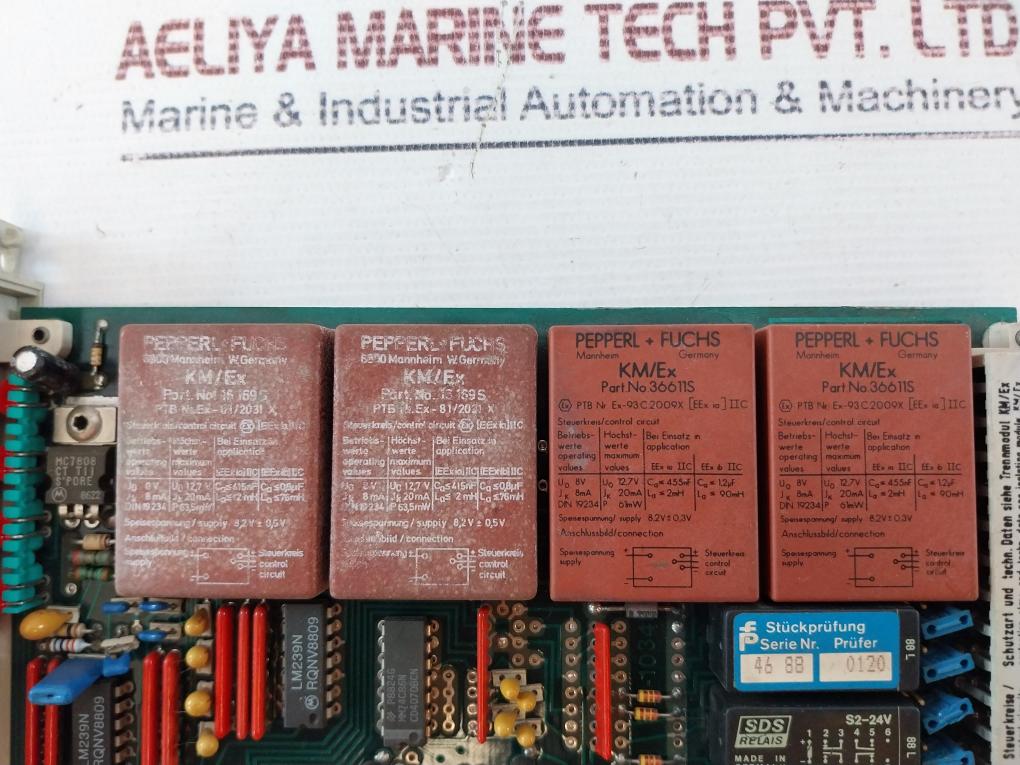 Pepperl+Fuchs EG4-R Switch Amplifier Module 048744