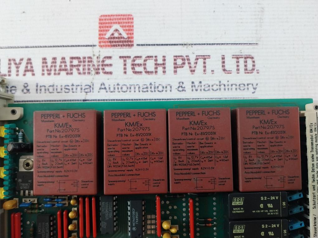 Pepperl+Fuchs Ex-81/2065X Isolating Switch Amplifier Measuring