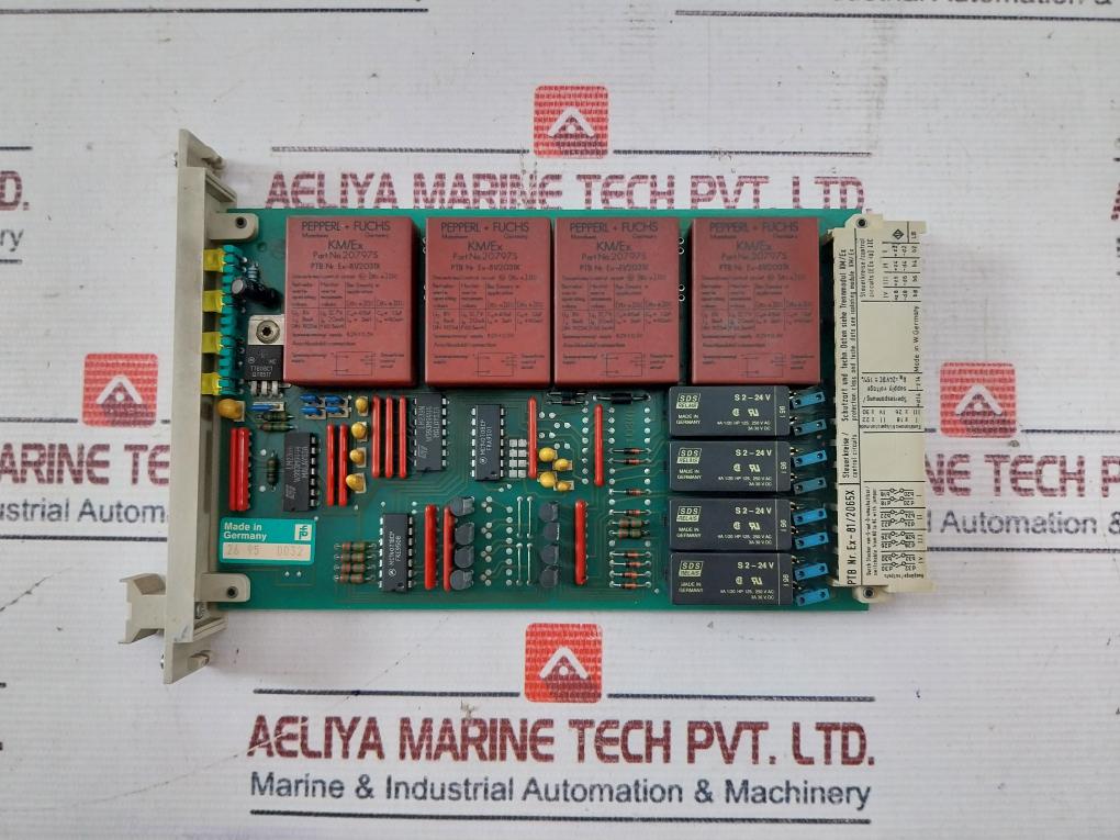 Pepperl+Fuchs Ex-81/2065X Isolating Switch Amplifier Measuring