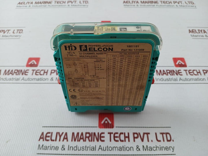 Pepperl+Fuchs Hart Multiplexer Master Power Dissipation-0.7W At 24V Mux 2700-g