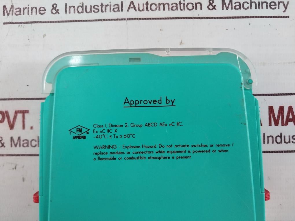 Pepperl+Fuchs Hd2-dm-b Basic Fieldbus Diagnostic Module 131001 Dc 19.2-35V/20Ma