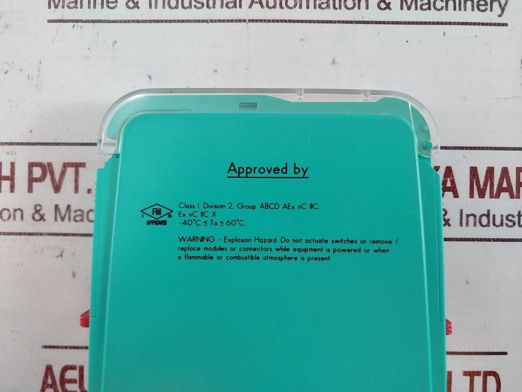 Pepperl+Fuchs Hd2-dm-b Fieldbus Power Hub Basic Diagnostic Module 131001 Dc 50V