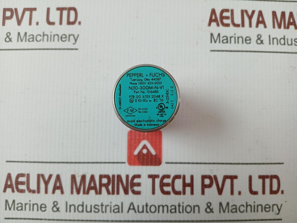 Pepperl+Fuchs Inductive Sensor Nj10-30Gm-n-v1
