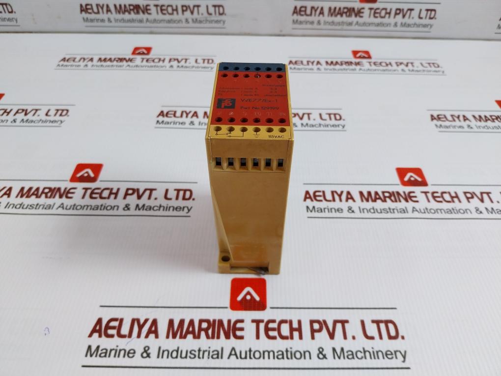 Pepperl+Fuchs Isolated Switch Amplifier 115V Ac 45–60 Hz Part No We77/Ex-1 129199