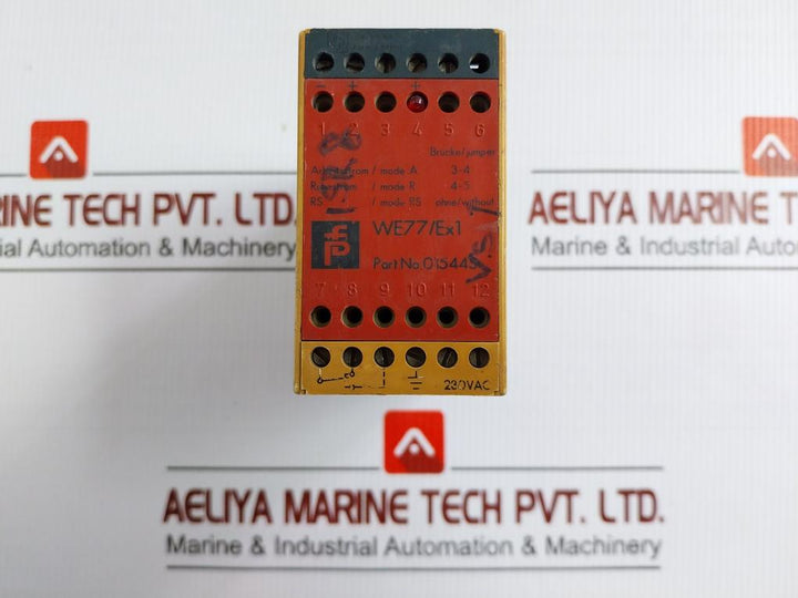 Pepperl+Fuchs Isolated Switching Amplifier Barrier 125Mw Part No We77/Ex1