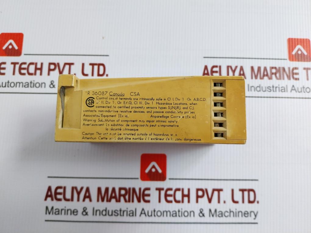 Pepperl+Fuchs Isolated Switching Amplifier Barrier 125Mw Part No We77/Ex1