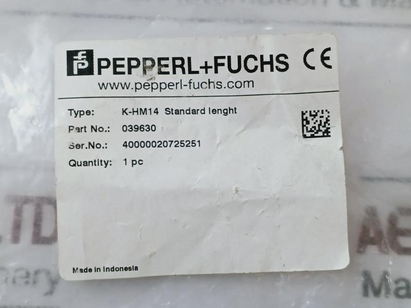 Pepperl+Fuchs K-hm14 Hart Connection Cable With Connectors 039630 3M