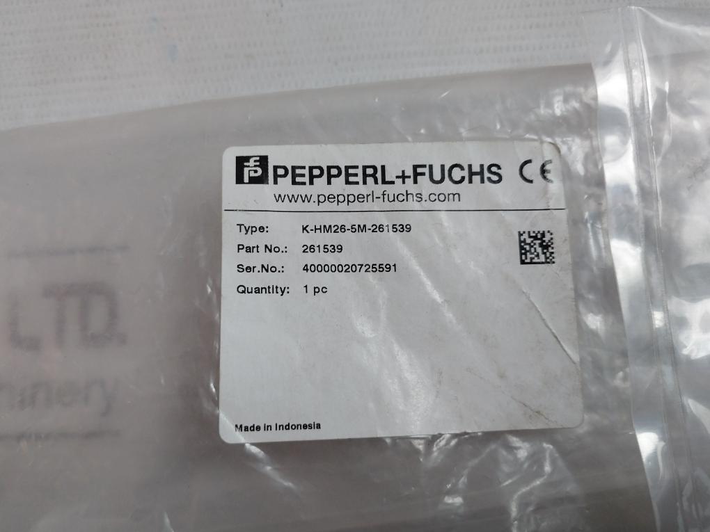 Pepperl+Fuchs K-hm26-5M-261539 Hart Connection Cable With Connector E11235 Nfs-26A