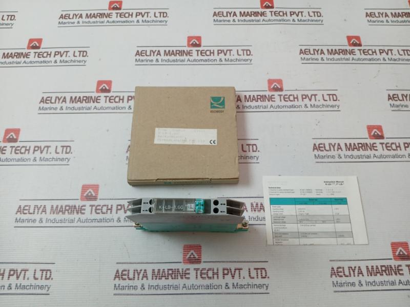 Pepperl+Fuchs K-lb-1.6G Lightning Barrier 98914S 6V 250Ma 87869 03/00