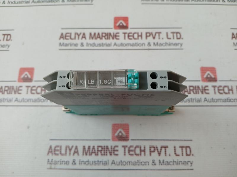 Pepperl+Fuchs K-lb-1.6G Lightning Barrier 98914S 6V 250Ma 87869 03/00