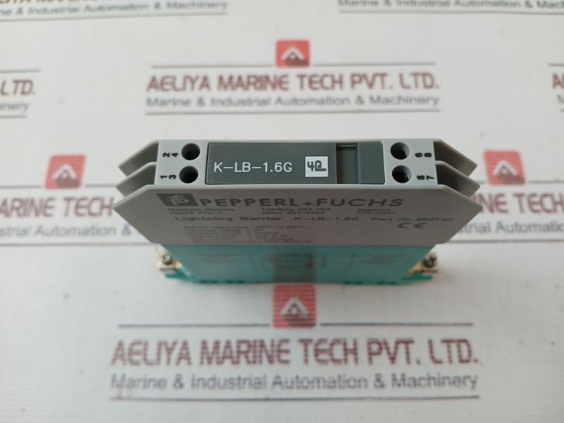 Pepperl+Fuchs K-lb-1.6G Lightning Barrier 98914S 6V 250Ma 87869 03/00