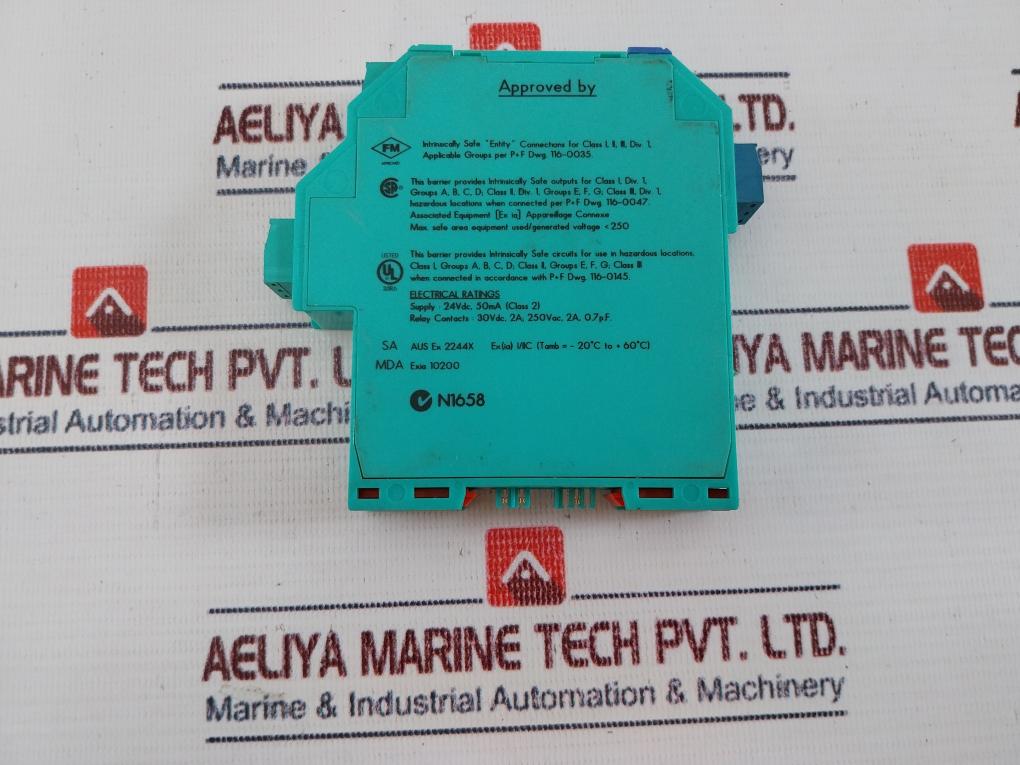 Pepperl+Fuchs Kfd2-sr2-ex1.W Switch Amplifier Dc 20-30V 60°C