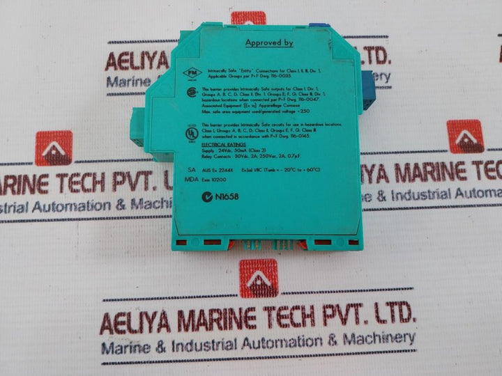 Pepperl+Fuchs Kfd2-sr2-ex1.W Switch Amplifier Dc 20-30V 60°C