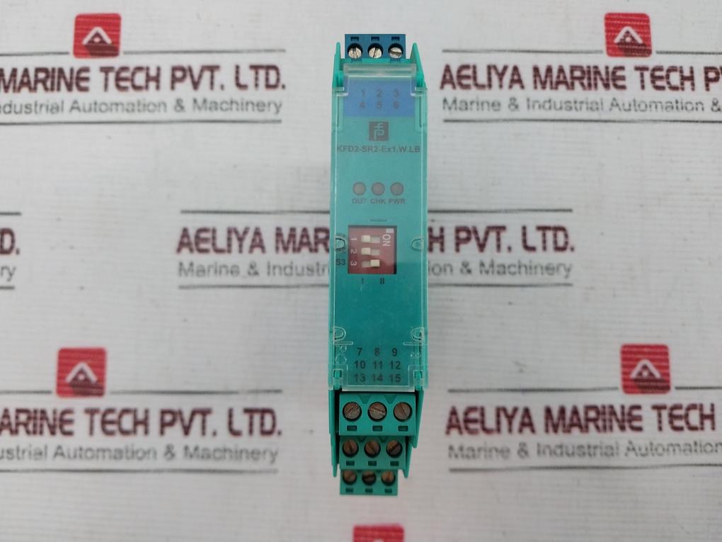 Pepperl+Fuchs K-System KFD2-SR2-EX1.W.LB Power Switch Amplifier 132959 DC 30V