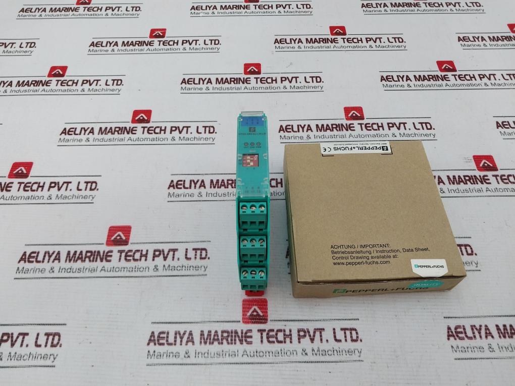 Pepperl+Fuchs K-System KFD2-SR2-EX1.W.LB Power Switch Amplifier 132959 DC 30V