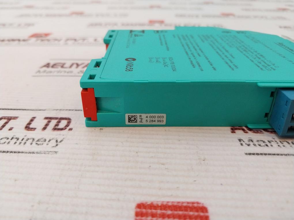 Pepperl+Fuchs K-system Kfd2-sr2-ex1.W.Lb Signal Isolator Safety Barrier 132959