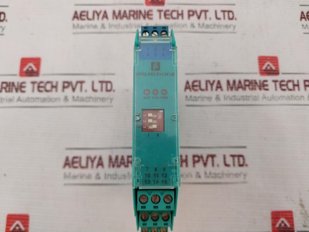 Pepperl+Fuchs K-system Kfd2-sr2-ex1.W.Lb Signal Isolator Safety Barrier 132959